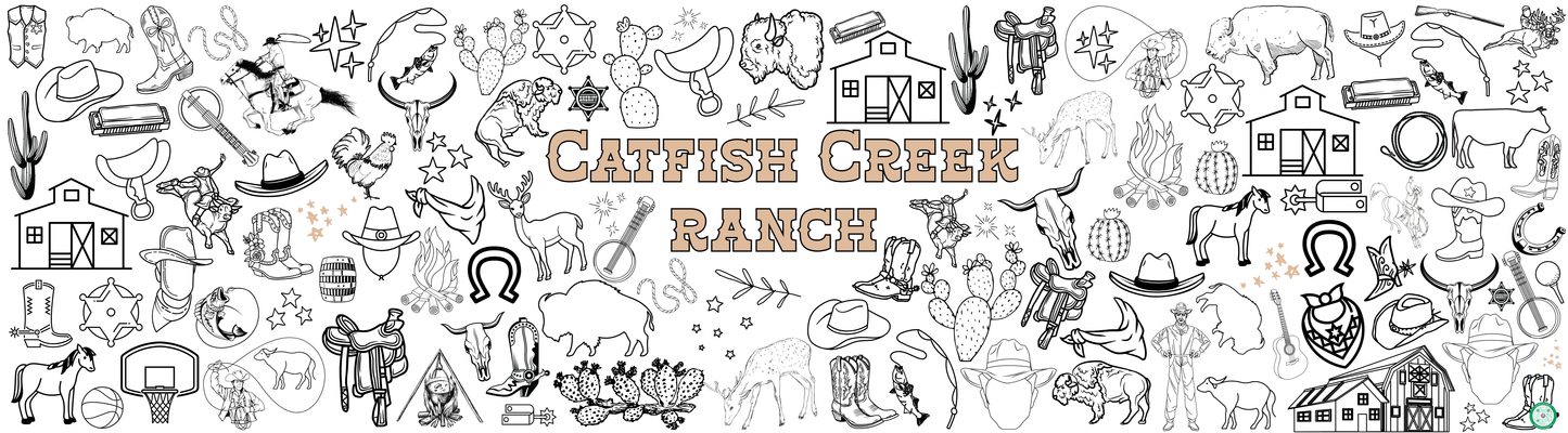 ranch coloring page