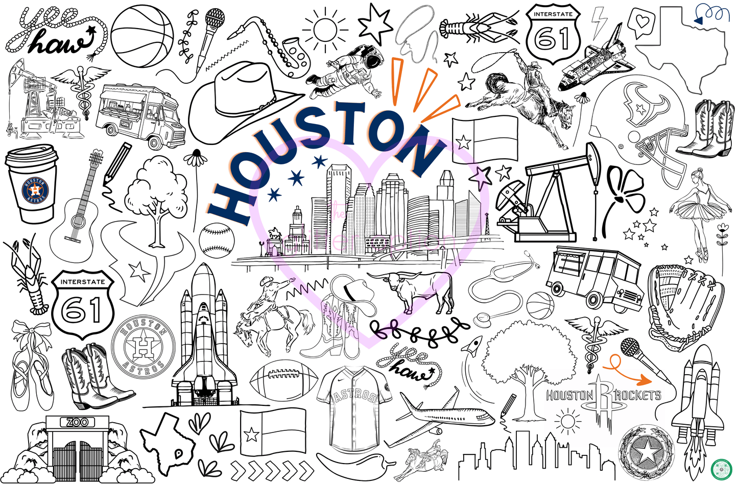 cities coloring page