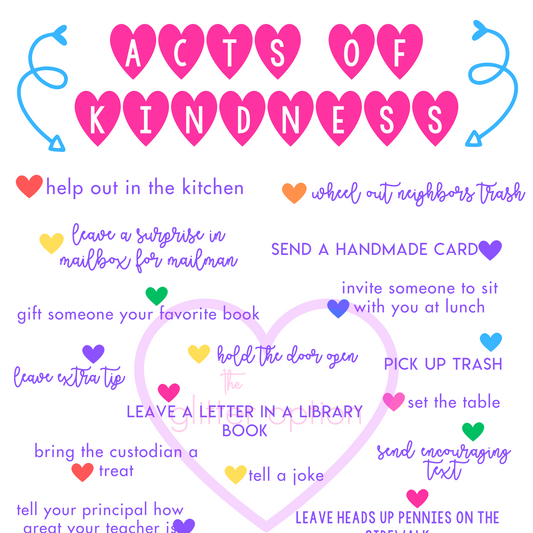 acts of kindness poster