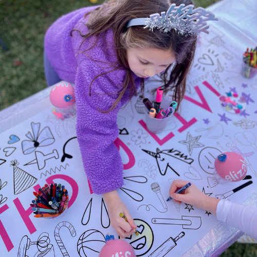 create your own coloring page