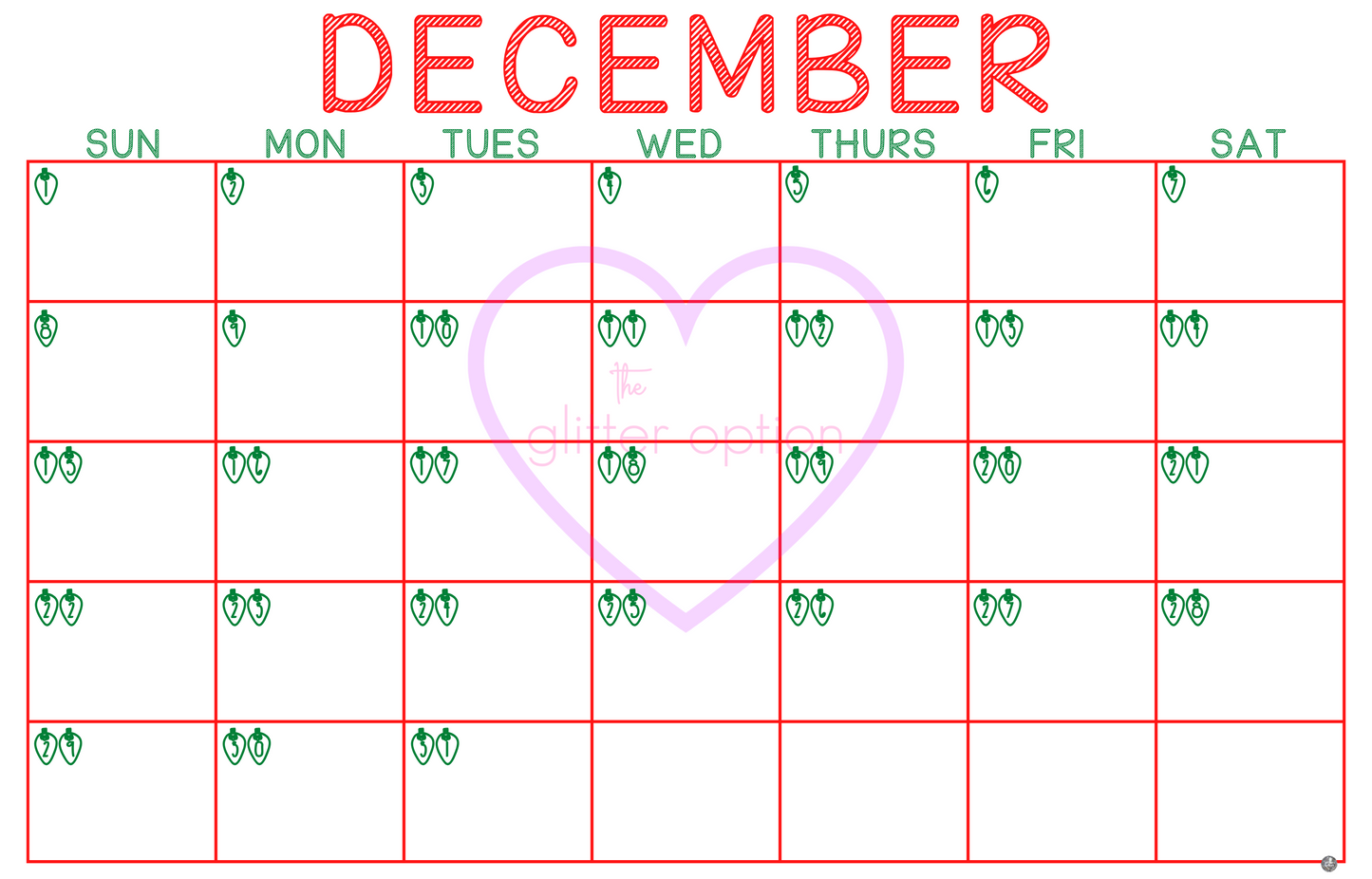 wall calendar poster