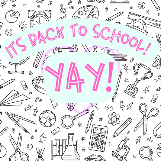 back to school poster
