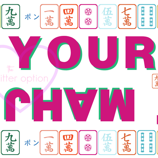 mahjong table runner