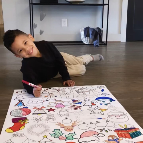 merry christmas coloring page