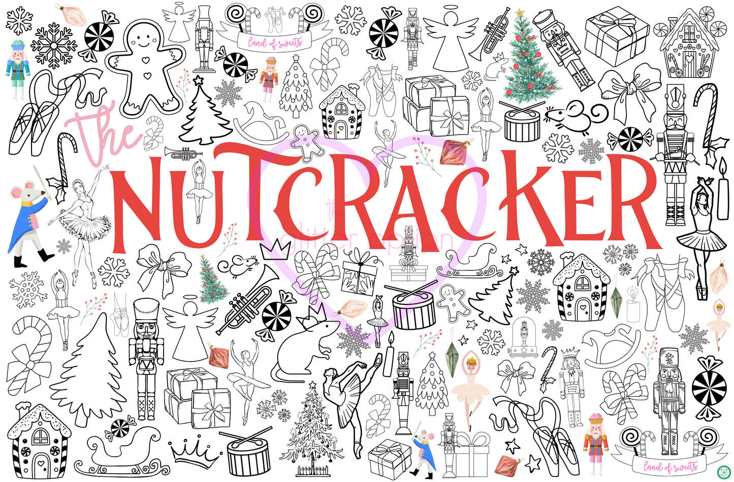 nutcracker coloring page