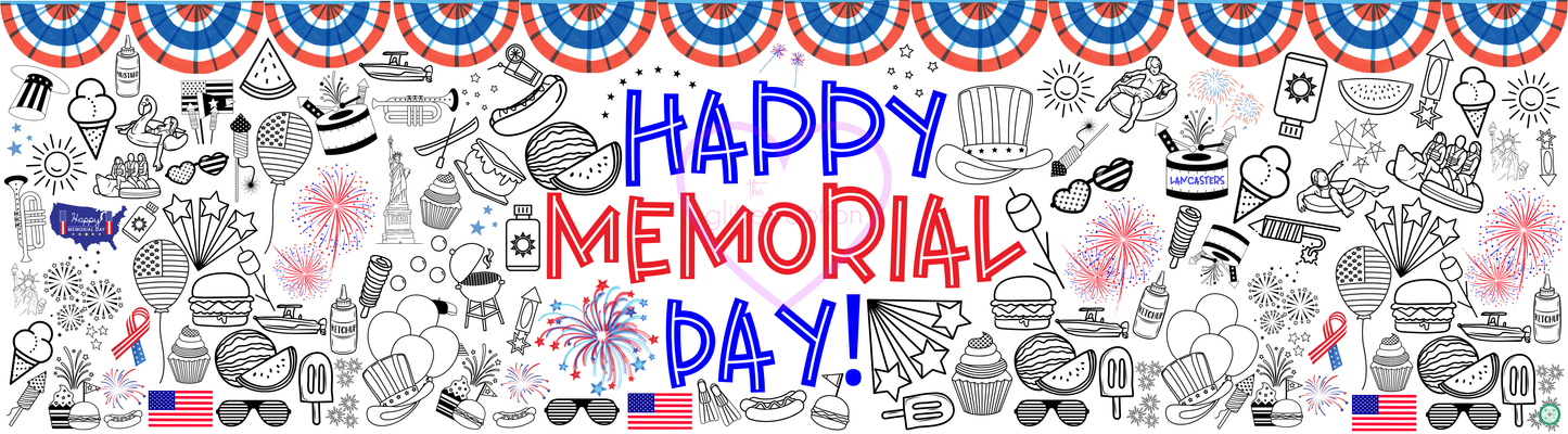 memorial day coloring page