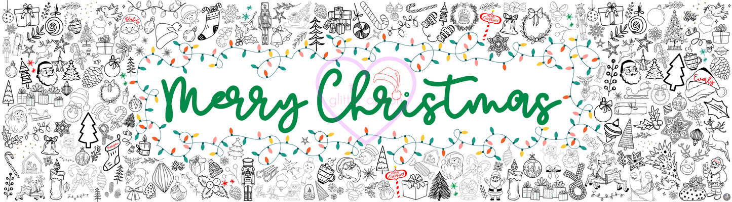 merry christmas coloring page