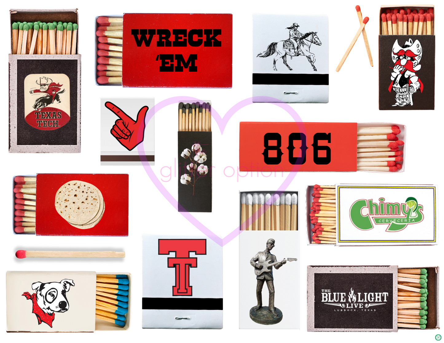 college hot spots art prints