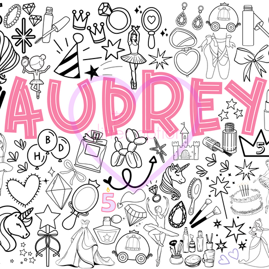 create your own coloring page