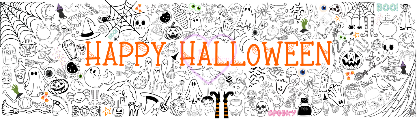 halloween coloring page