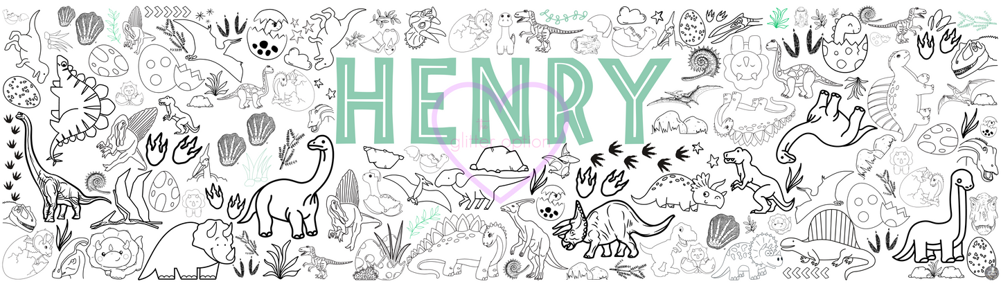 dinosaur coloring page