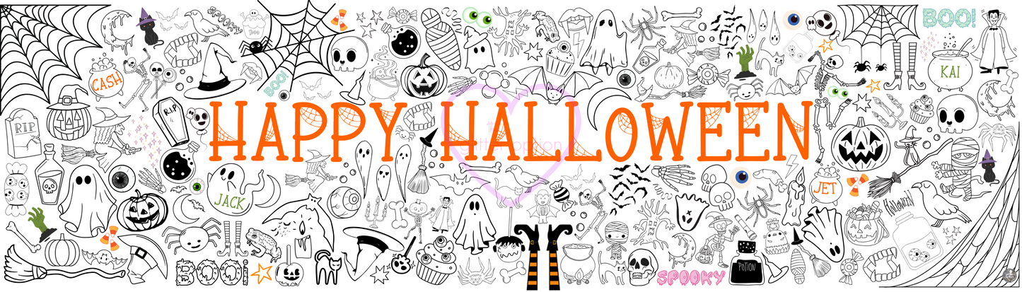 halloween coloring page
