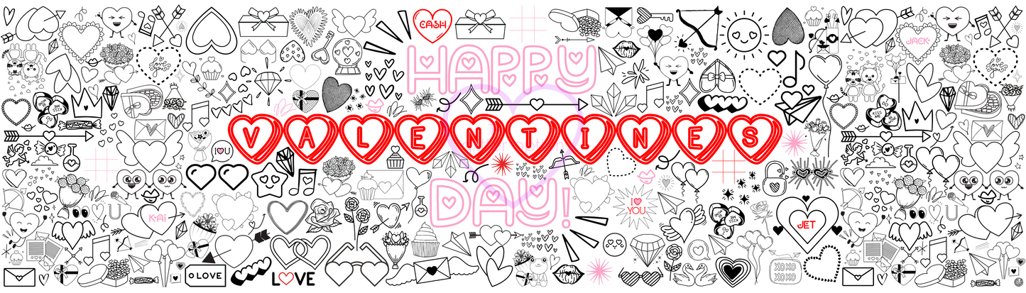 valentine coloring page