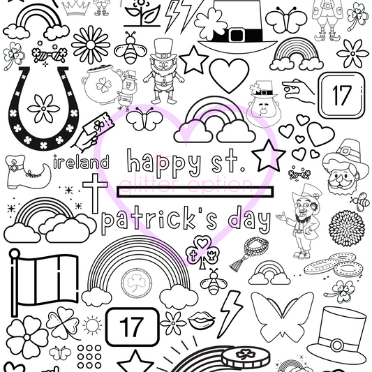 st. patricks day coloring page