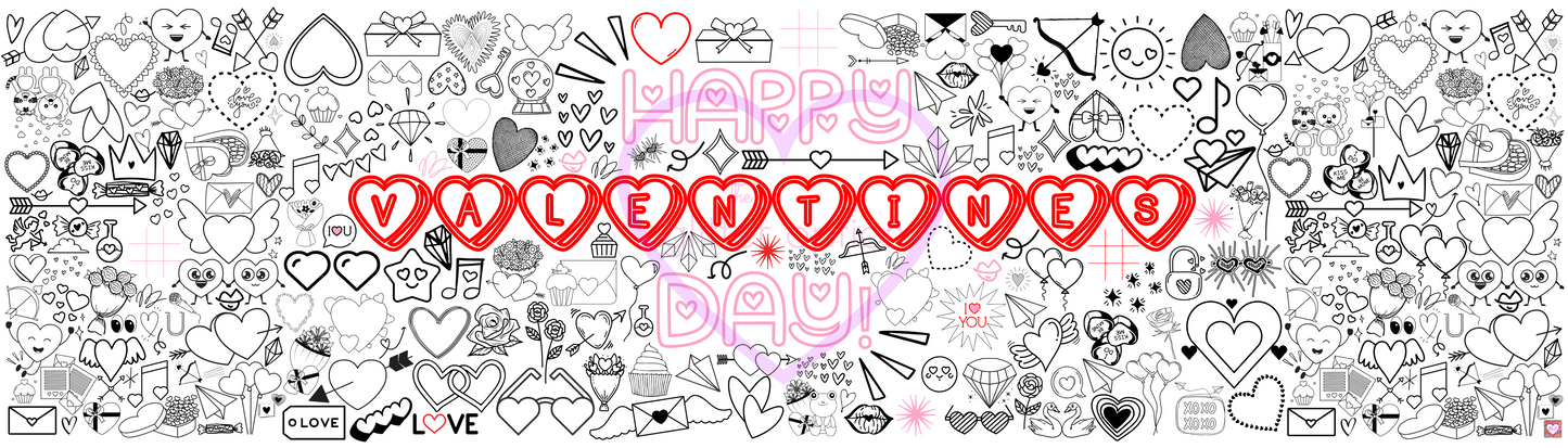 valentine coloring page