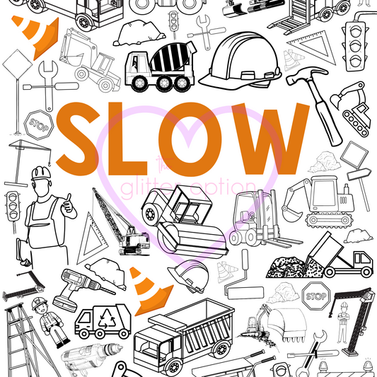 construction coloring page