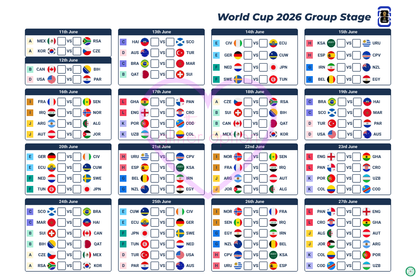 world cup brackets and coloring poster