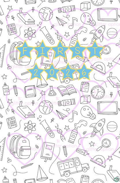 back to school poster