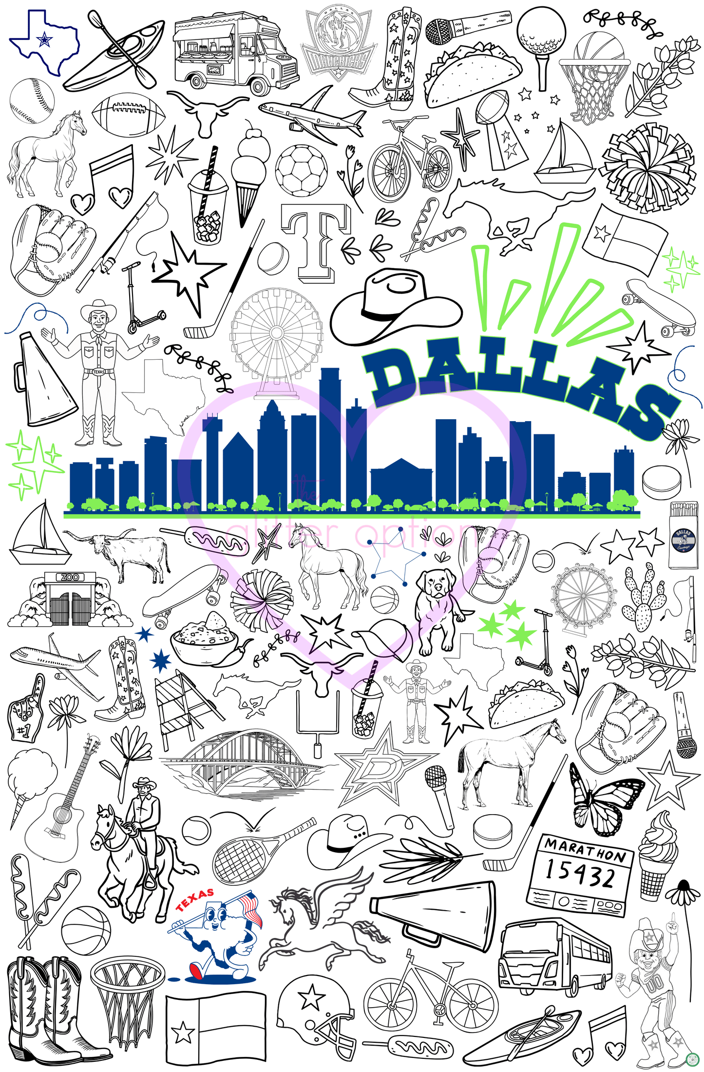 cities coloring page