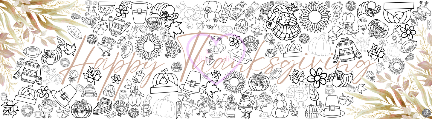 thanksgiving coloring page