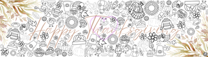 thanksgiving coloring page