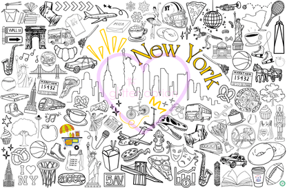 cities coloring page