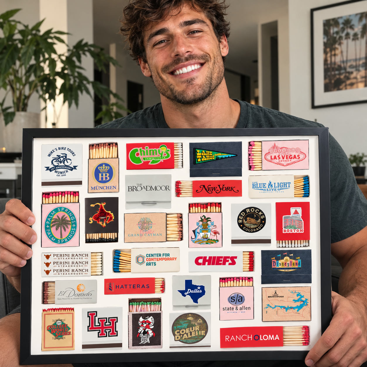 create your own matchbook art