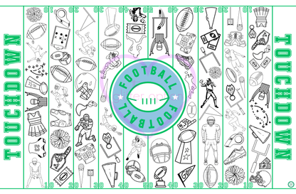 sports coloring page