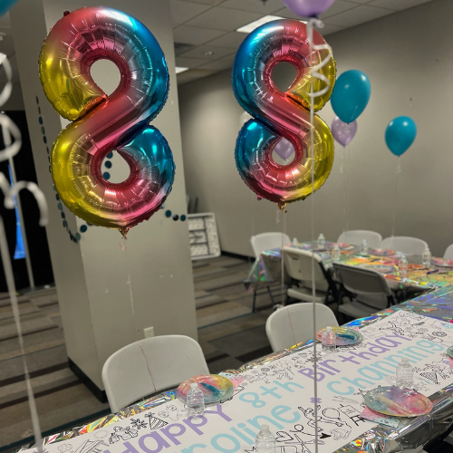 personalized birthday coloring sheet table runner