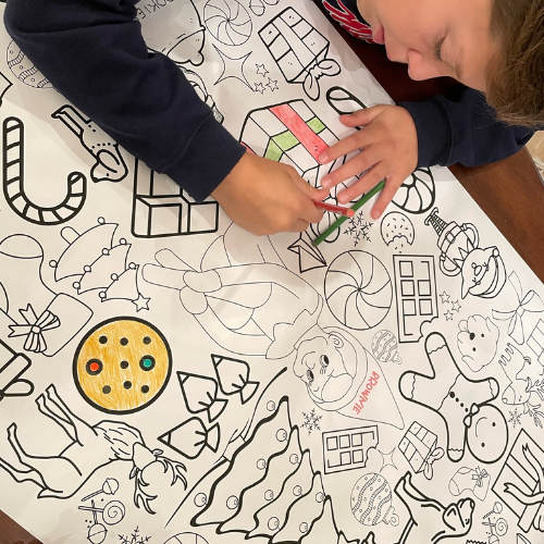 personalized coloring poster