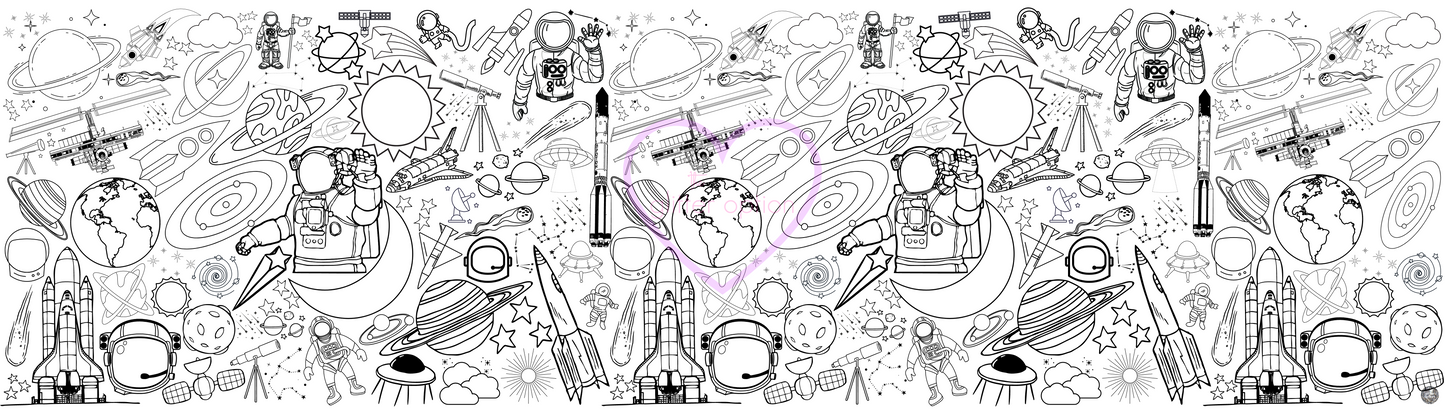 out of this world coloring page