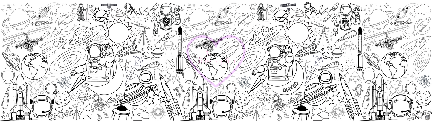 out of this world coloring page