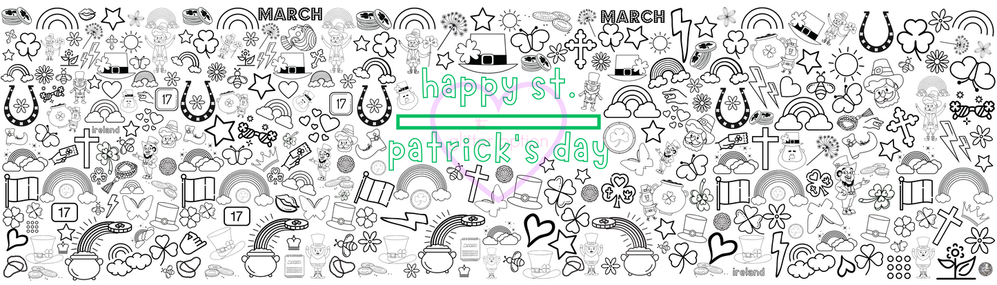 st. patricks day coloring page