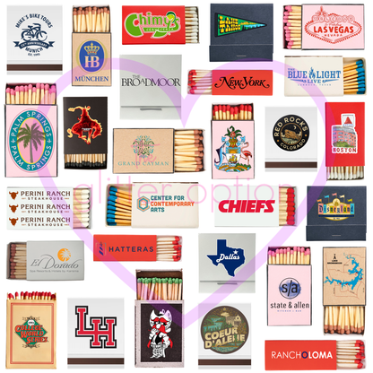 create your own matchbook art